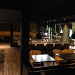 contemporary interior restaurant ruby in amsterdam