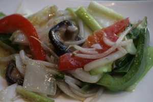 G10 Chap Choy Mixed stir-fried seasonal vegetables in oyster sauce.