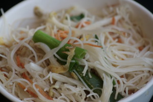 H7 Chao Mifen Vegetarian fried rice noodles.